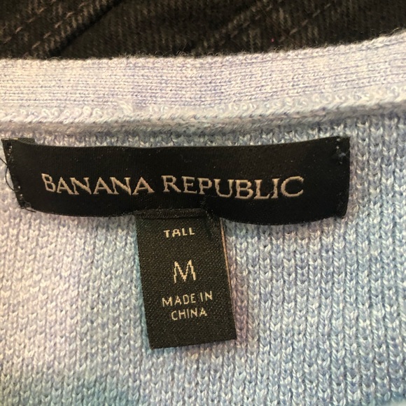 Banana Republic Tall Blue Sweater - Picture 4 of 4